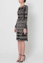 vestido-olga-midi-de-manga-comprida-mikael-aghal-preto