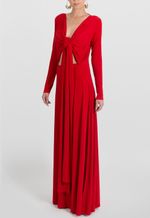 vestido-jimmy-longo-de-malha-de-manga-comprida-powerlook-vermelho