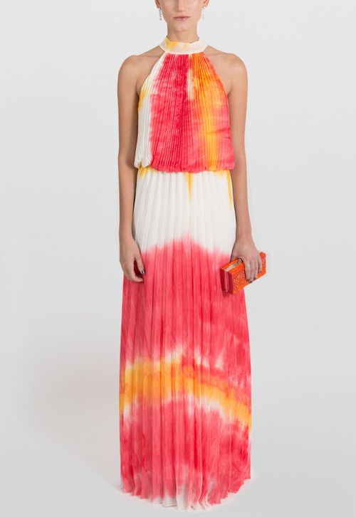 Vestido Lídia longo Powerlook - estampado (disponível apenas na loja Freguesia)