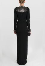 vestido-lunatic-longo-transpassado-de-franjas-mixed-preto