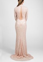 vestido-rose-longo-de-manga-comprida-com-cauda-powerlook-rosa