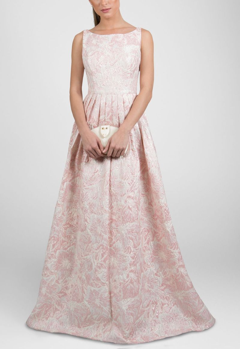 vestido-princess-longo-com-tecido-brocado-estruturado-adrianna-papell-rosa