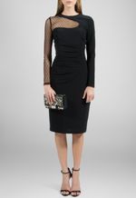 vestido-georgia-midi-com-manga-de-tule-powerlook-preto