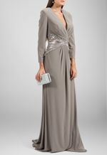 vestido-mauricia-longo-com-cintura-bordada-powerlook-cinza