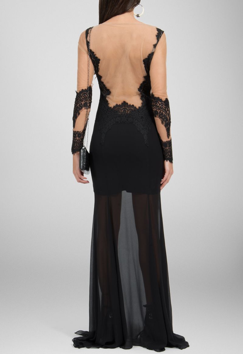 vestido-zara-longo-de-seda-preto-com-manga-comprida-e-transparencia-agilita-preto