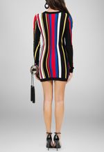 vestido-daniela-curto-de-manga-comprida-de-trico-balmain-estampado