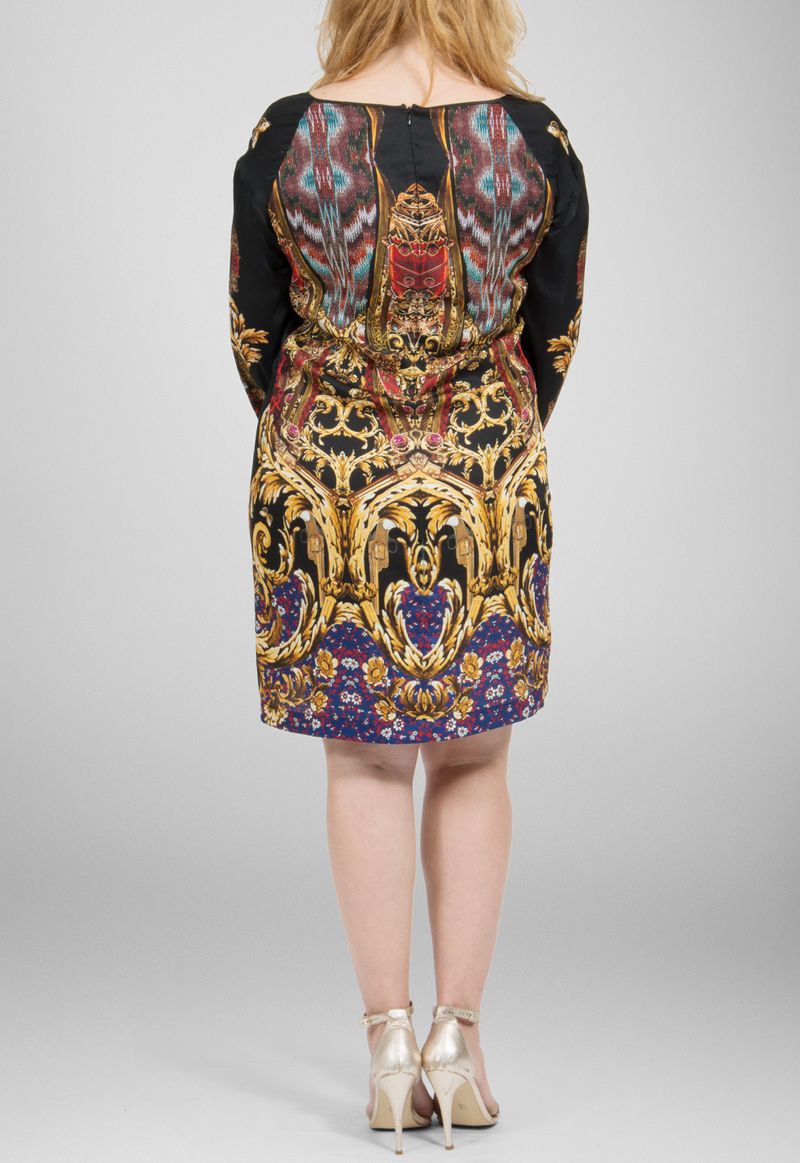 vestido-lion-curto-de-manga-comprida-com-estampa-frontal-roberto-cavalli-estampado