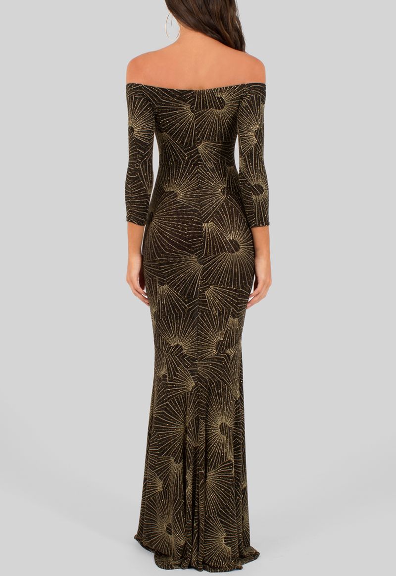 vestido-simara-longo-de-malha-com-lurex-dourado-powerlook-preto-e-dourado