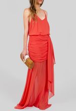 vestido-bahamas-longo-com-quadril-drapeado-powerlook-laranja