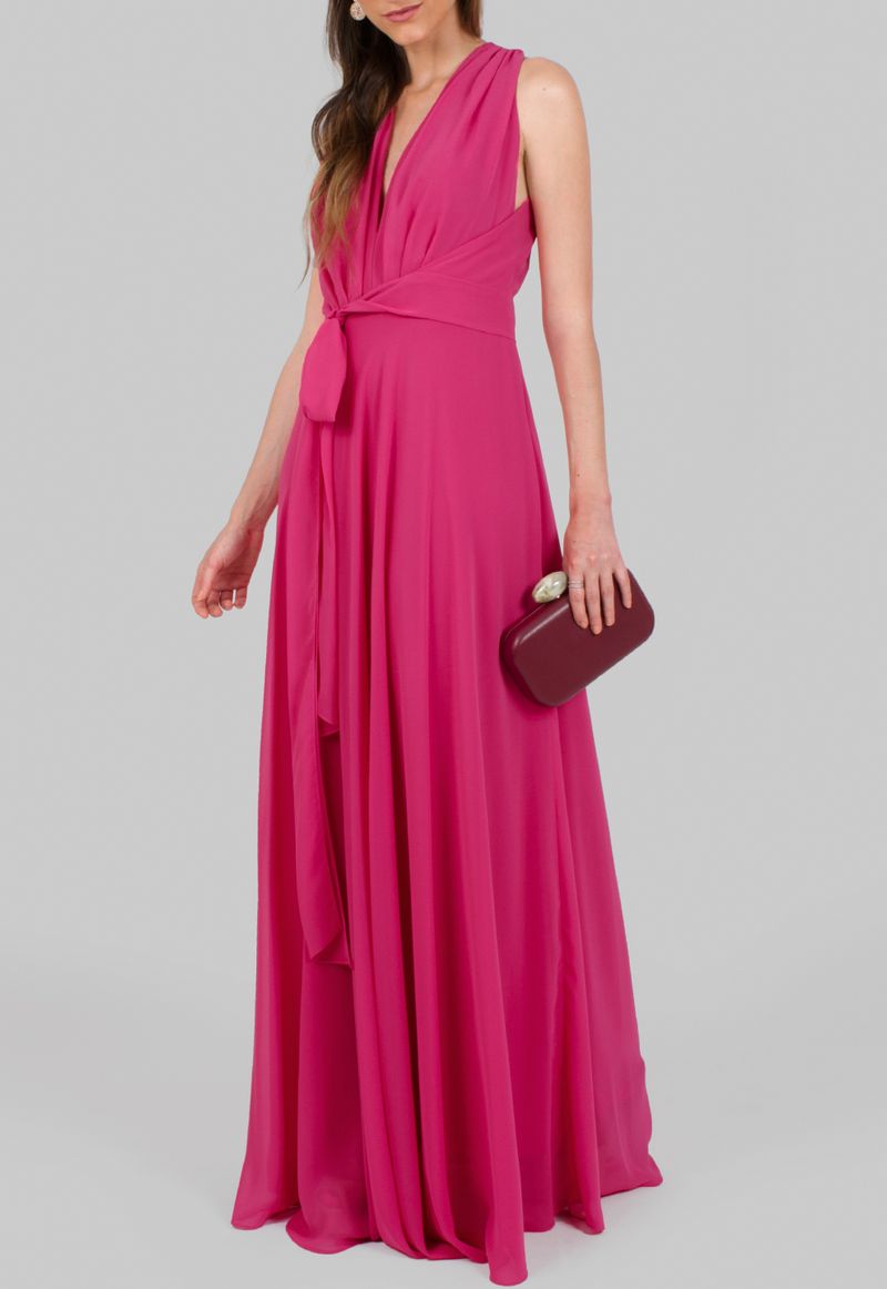 vestido-cartagena-longo-fluido-amarracao-cintura-powerlook-rosa-pink