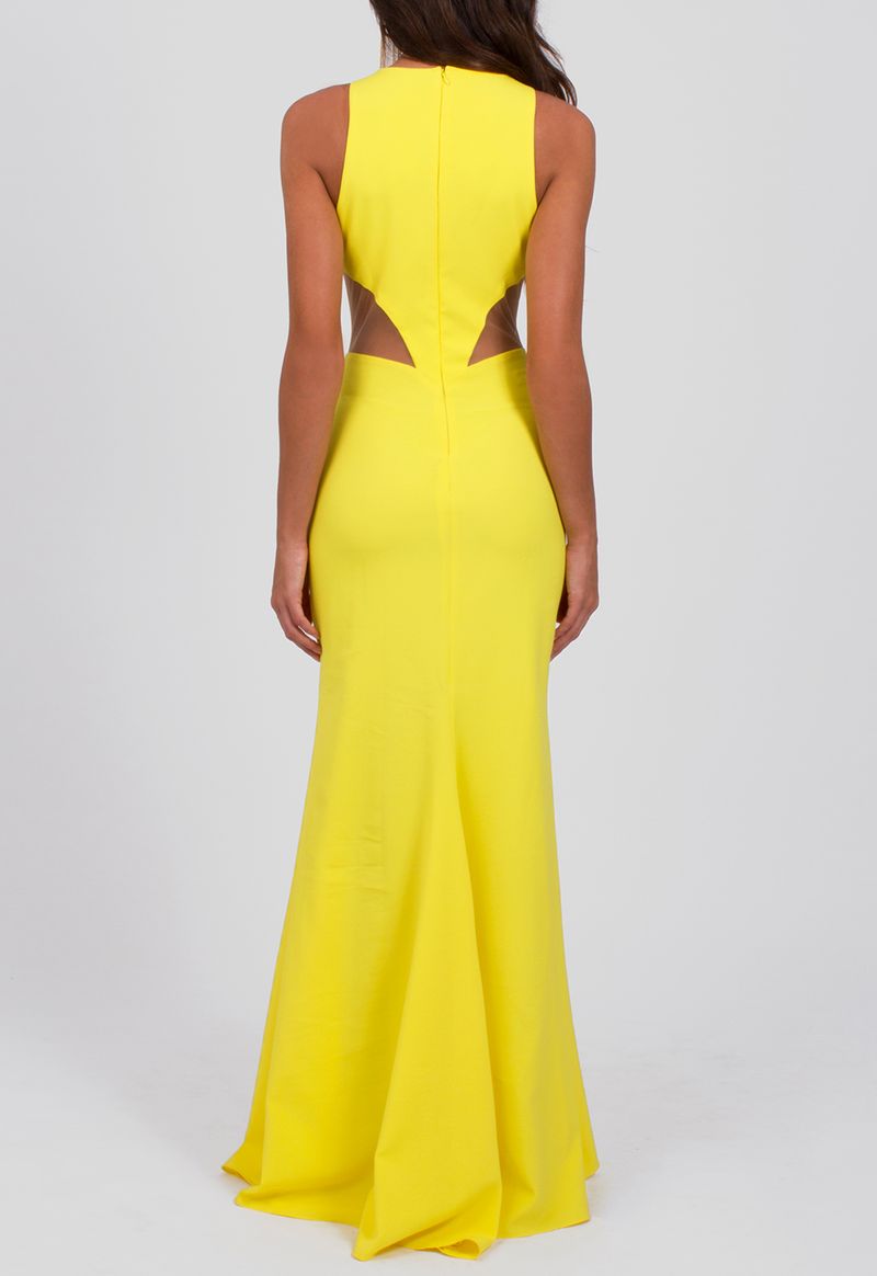 vestido-maju-longo-de-decote-na-lateral-e-fendas-powerlook-amarelo