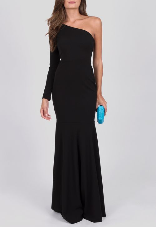 Vestido Helga longo Powerlook - preto