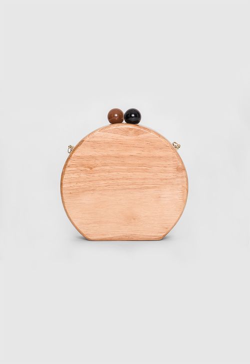 Clutch Itacaré Powerlook - marrom madeira