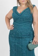 vestido-persia-longo-powerlook-azul-petroleo