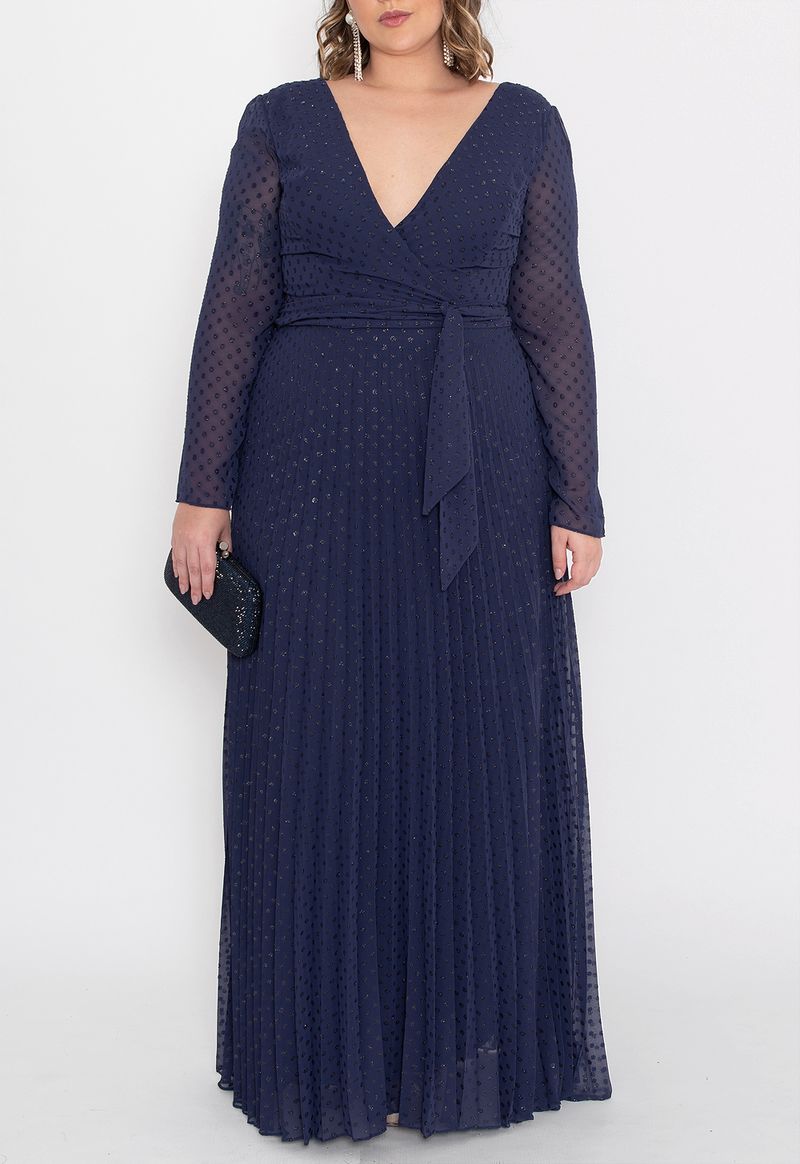 vestido-mazzolene-longo-powerlook-marinho