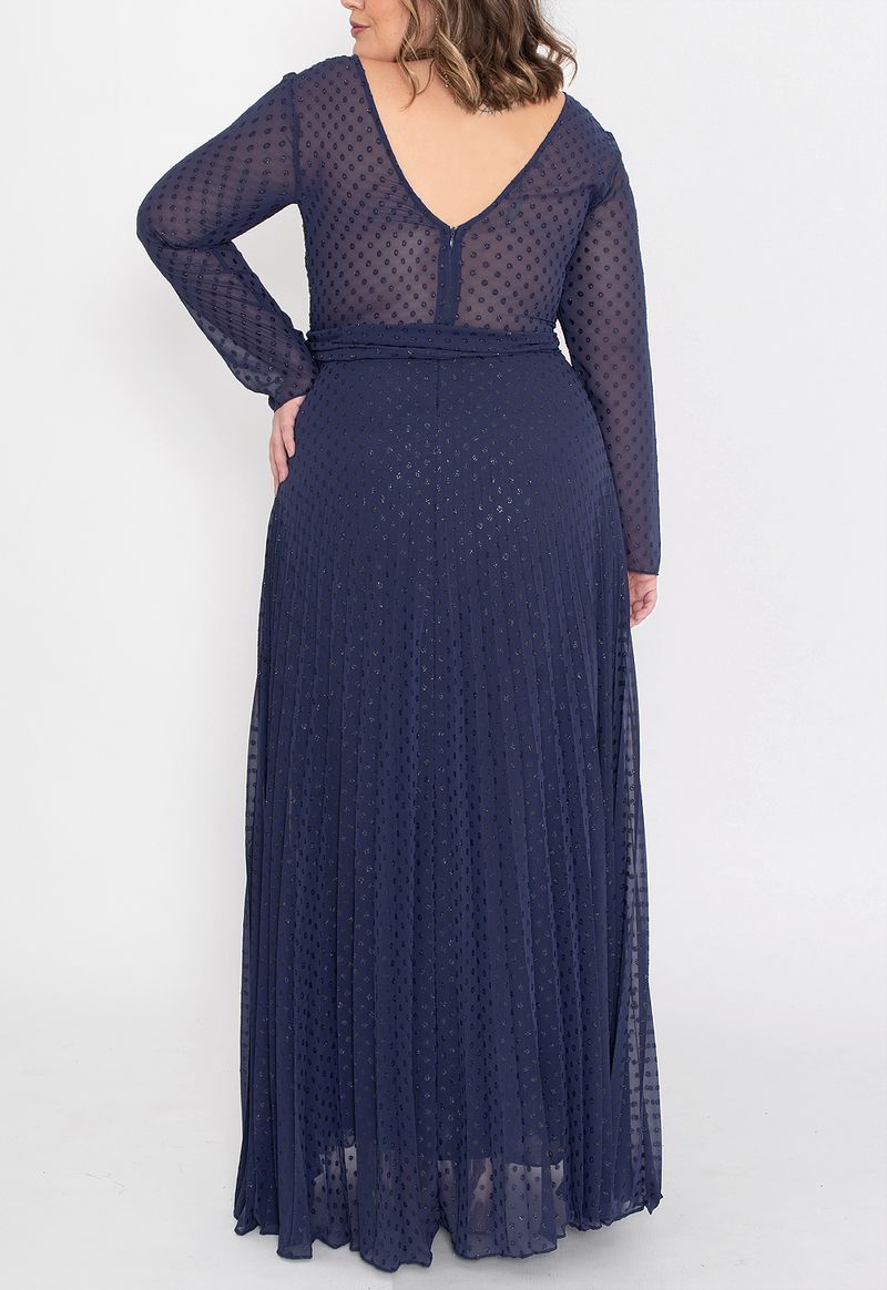 vestido-mazzolene-longo-powerlook-marinho