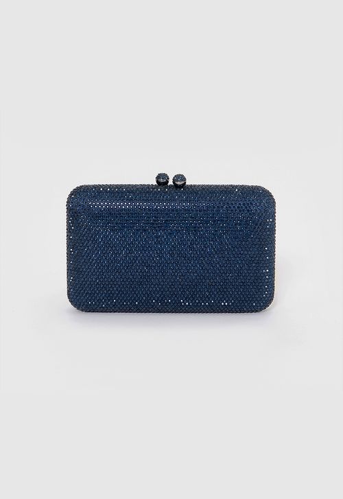 Clutch Fluorita Powerlook - azul marinho