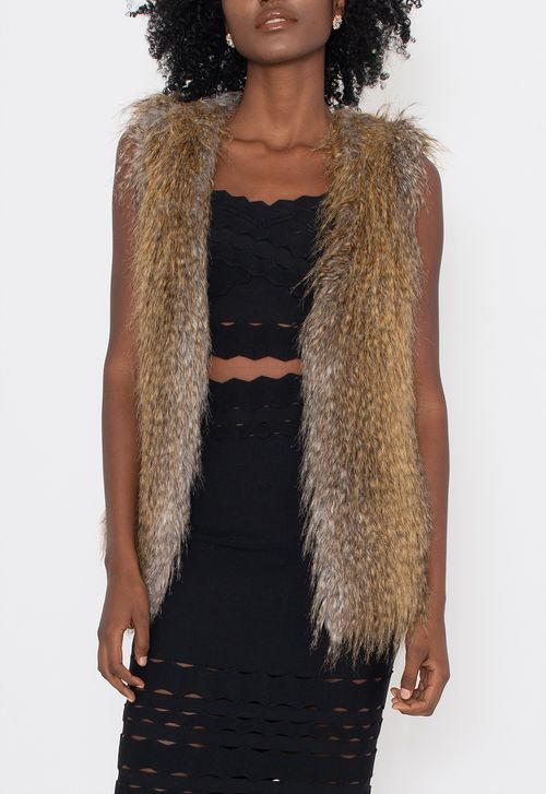 Colete Sookie Halston - animal print
