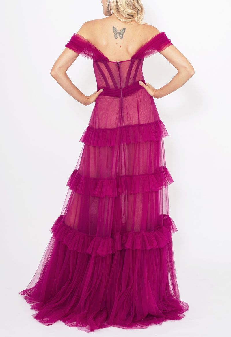 Vestido-Aline-longo-Honoria---fucsia