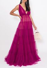 Vestido-Melissa-longo-Honoria-fucsia