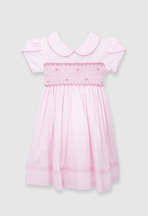 Vestido Suzy infantil Powerlook - rosa