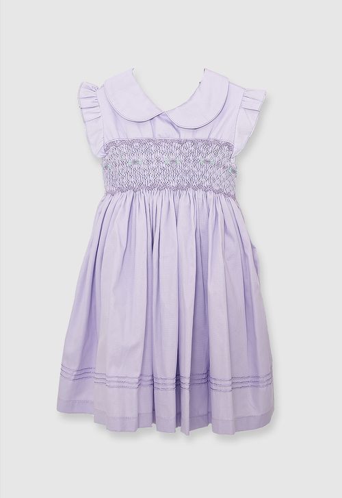 Vestido Bibi infantil Powerlook - lavanda