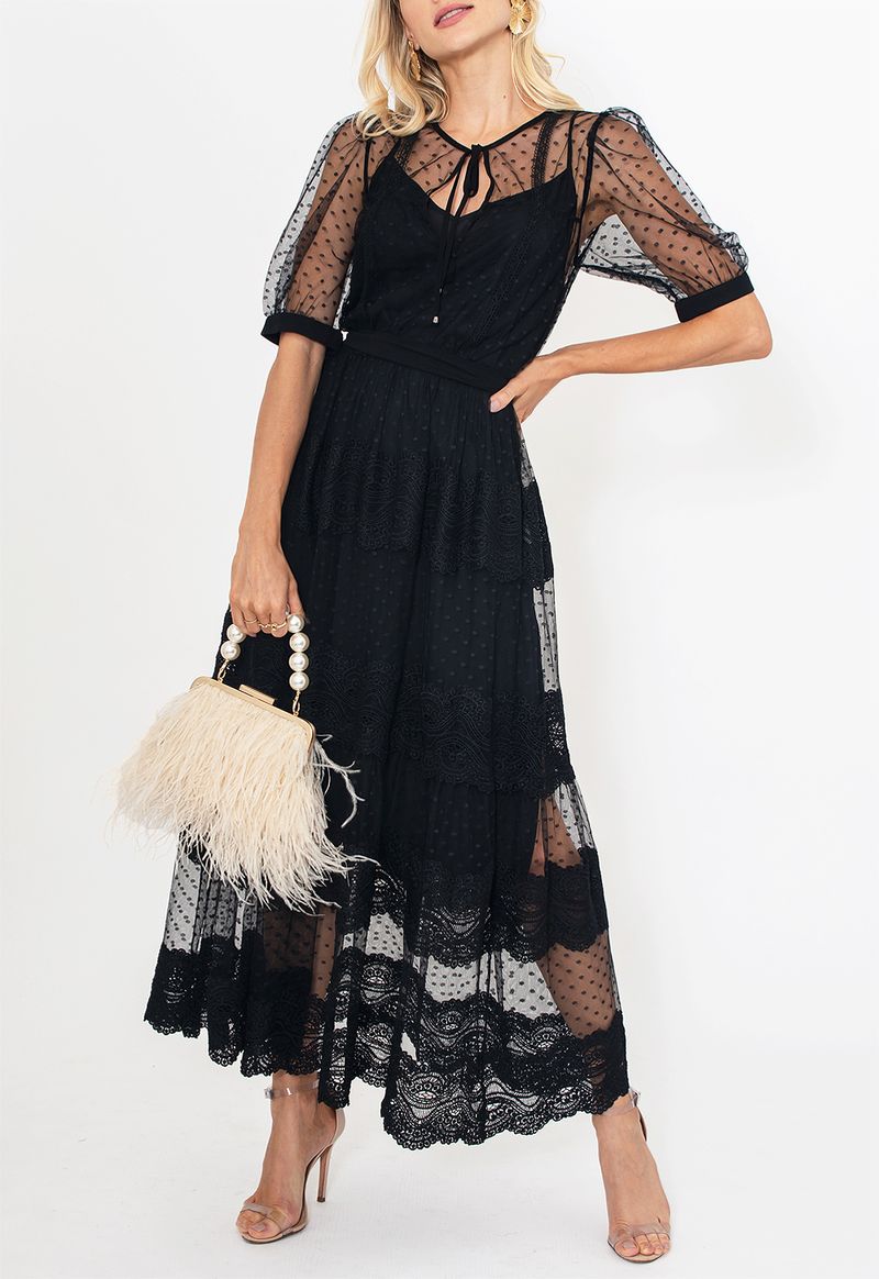 Vestido-Marieta-midi-Amissima-preto