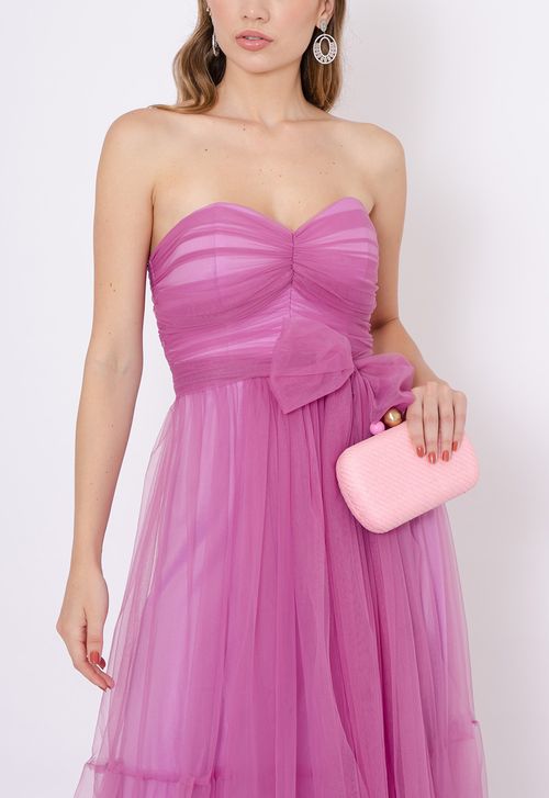 Vestido Rapunzel longo Powerlook - lilás