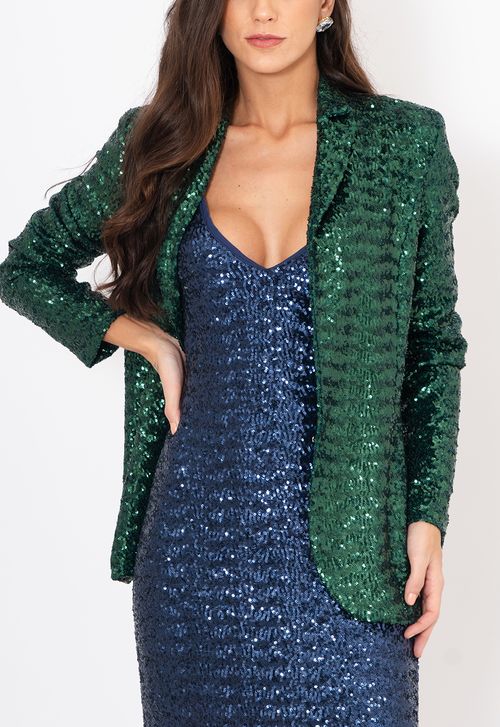 Blazer Glamour Amissima - verde