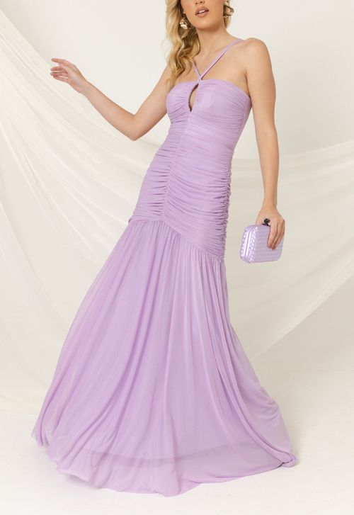 Vestido Vêneto longo Powerlook - lilás