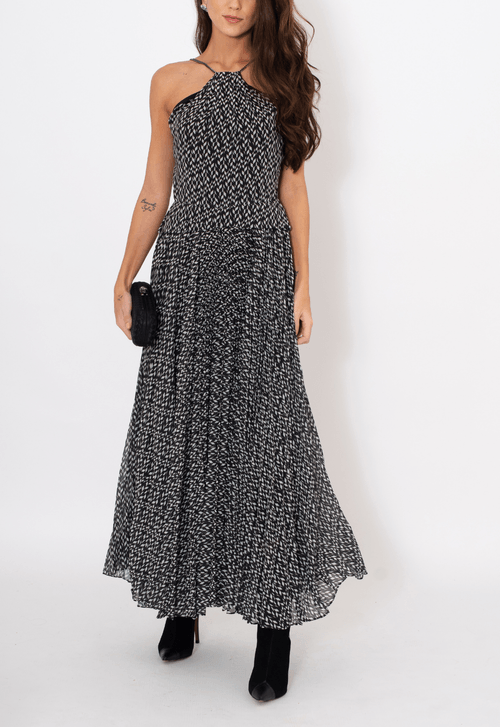 Vestido Esposende midi Lucidez - estampado (disponível apenas na loja Niterói)