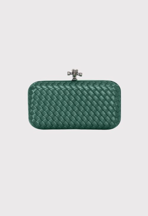 Clutch Baguete média Powerlook - verde esmeralda (disponível apenas na loja Niterói)