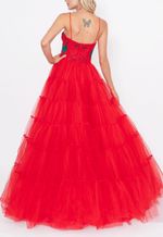 Vestido-Gianina-longo-Honoria-vermelho