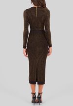 vestido-finn-midi-de-manga-comprida-em-lurex-com-relevo-powerlook-preto-e-dourado