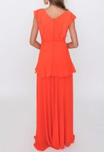 vestido-agueda-longo-com-babados-no-busto-e-quadril-powerlook-coral