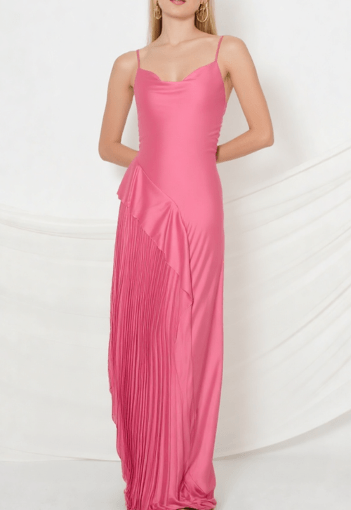 Vestido Rosy longo Agilità - rosa