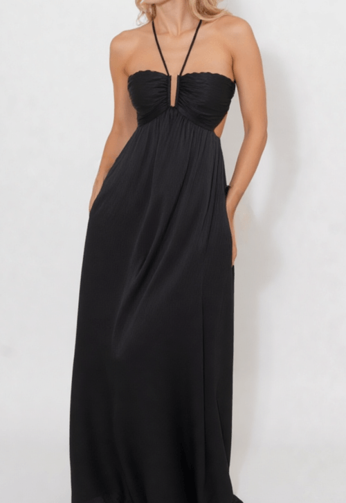 Vestido Gin longo Powerlook - preto